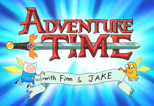 Adventure Time on Adventure Time Logo